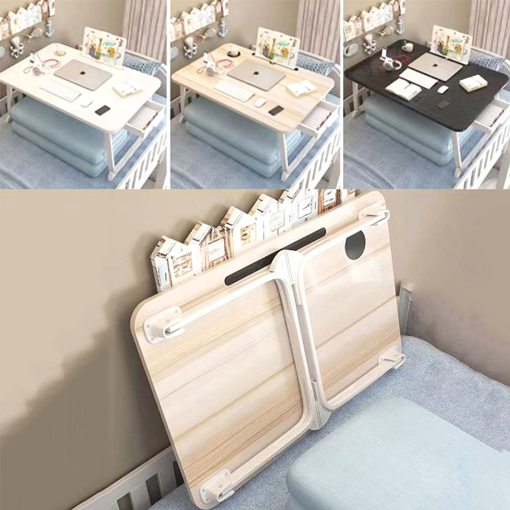 접이식 좌식 테이블 다용도 침대 노트북 컵홀더 공부 책상