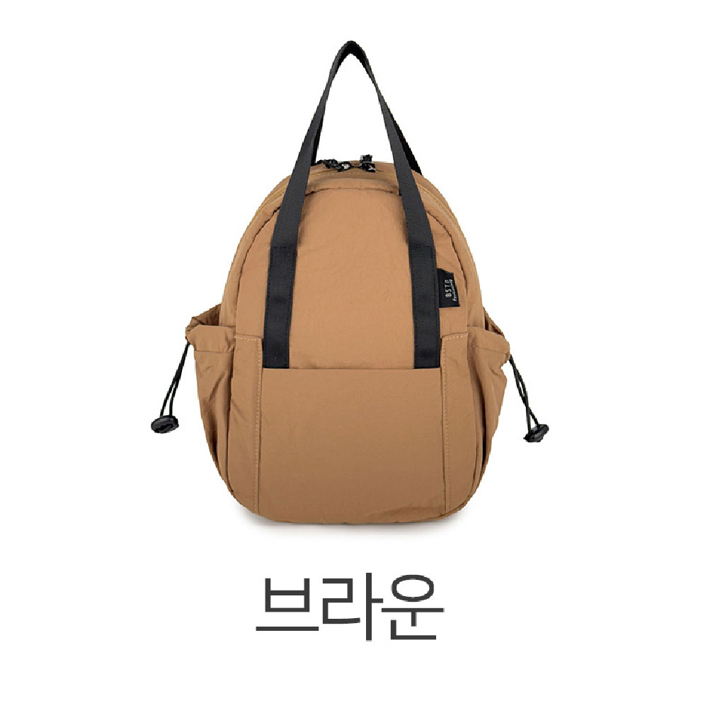 가벼운 나일론 슬링크로스 미니 백팩 가방 간편한 작은 백팩 엄마 나들이 외출 등에메는가방 이미지 7