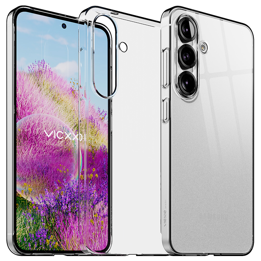 빅쏘 초슬림 변색없는 클리어 케이스 투명, 갤럭시S25