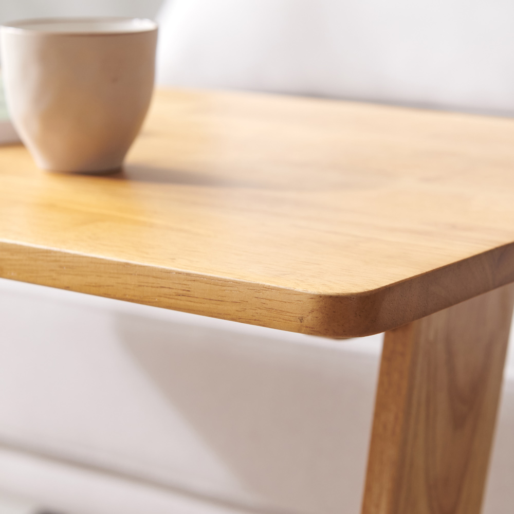 사이드테이블 노트북 미니 간이 원목 소파 테이블 거실 보조책상 600