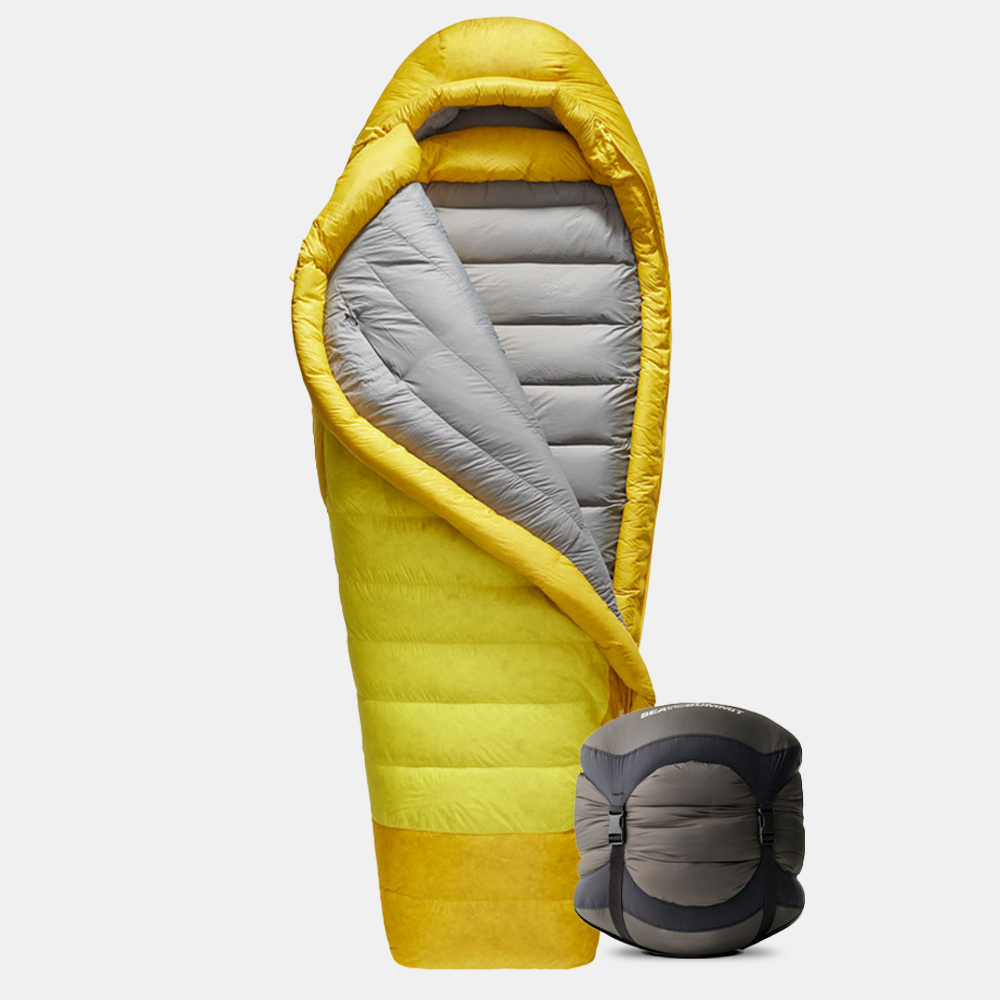 씨투써밋 알파인 -29도 침낭 850필파워 롱, 옐로우