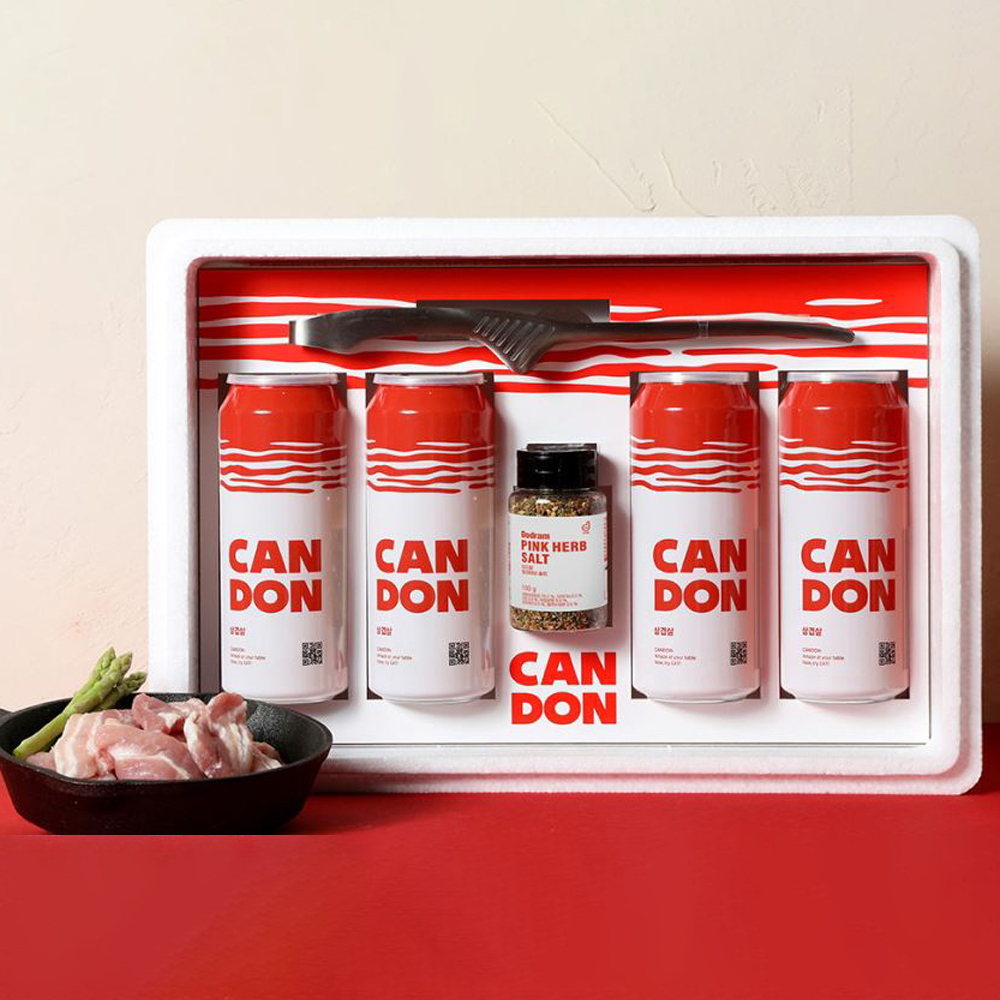 도드람한돈 캔돈 선물세트 2호(1.2kg) - 상품 이미지