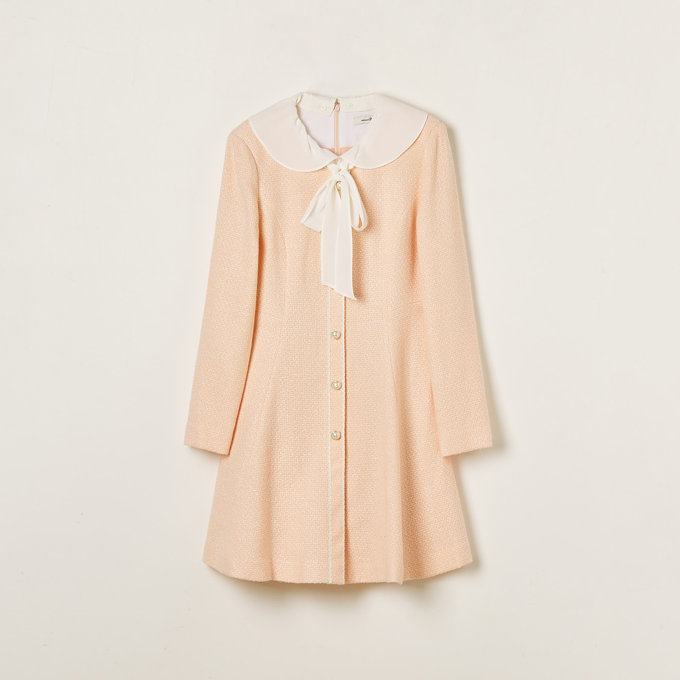 로엠 프릴 리본타이 미니원피스 RMOWF12S12