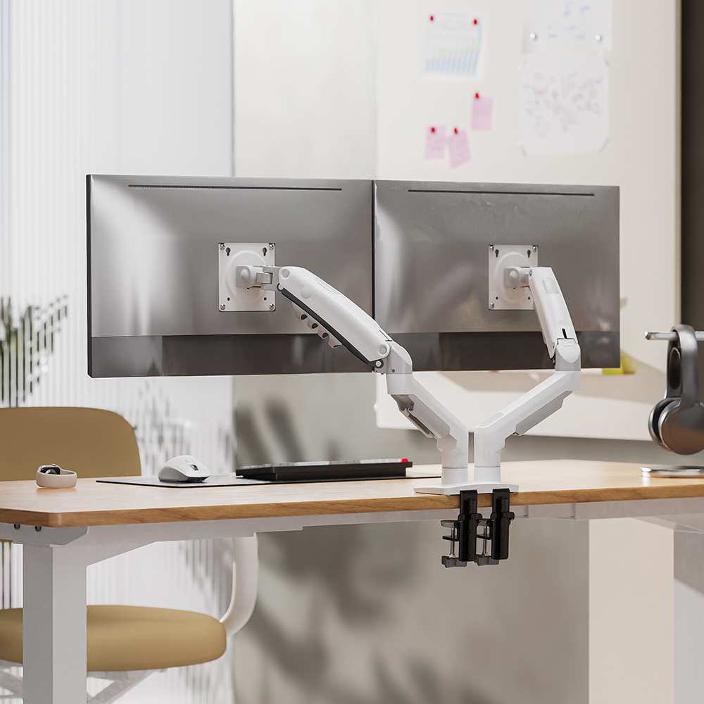 노스바유 NB F160 듀얼 모니터암 거치대