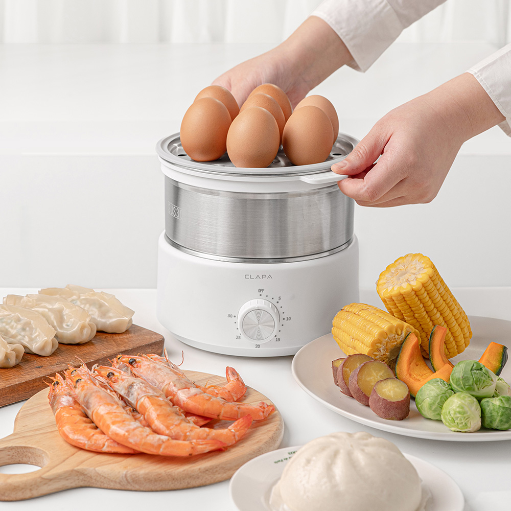 클래파 올스텐 계란찜기 전기찜기 계란삶는기계 호빵 만두 에그쿠커