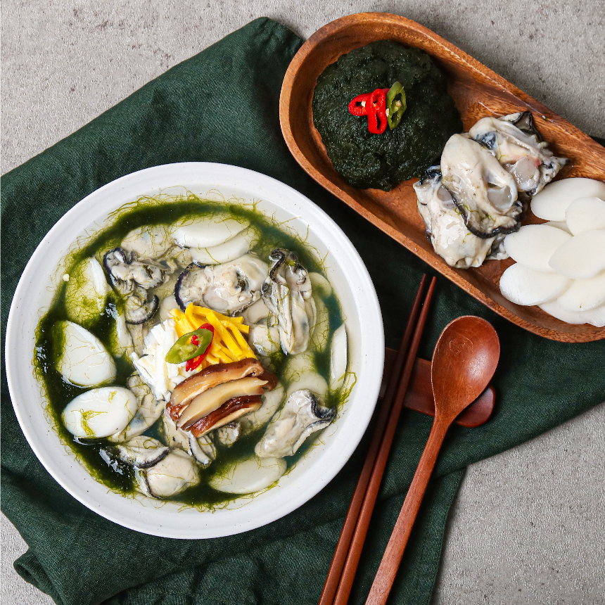 우리 매생이 굴 떡국 550g 설날 명절 국산 - 상품 이미지