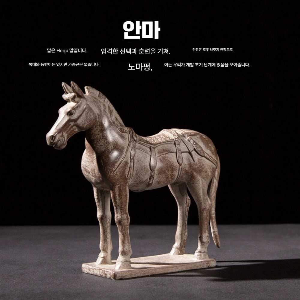 고캠프 병마용 기념품 진시황 조각상 진시황병마용 대형 군사 인형 28cm - 상세 이미지 4