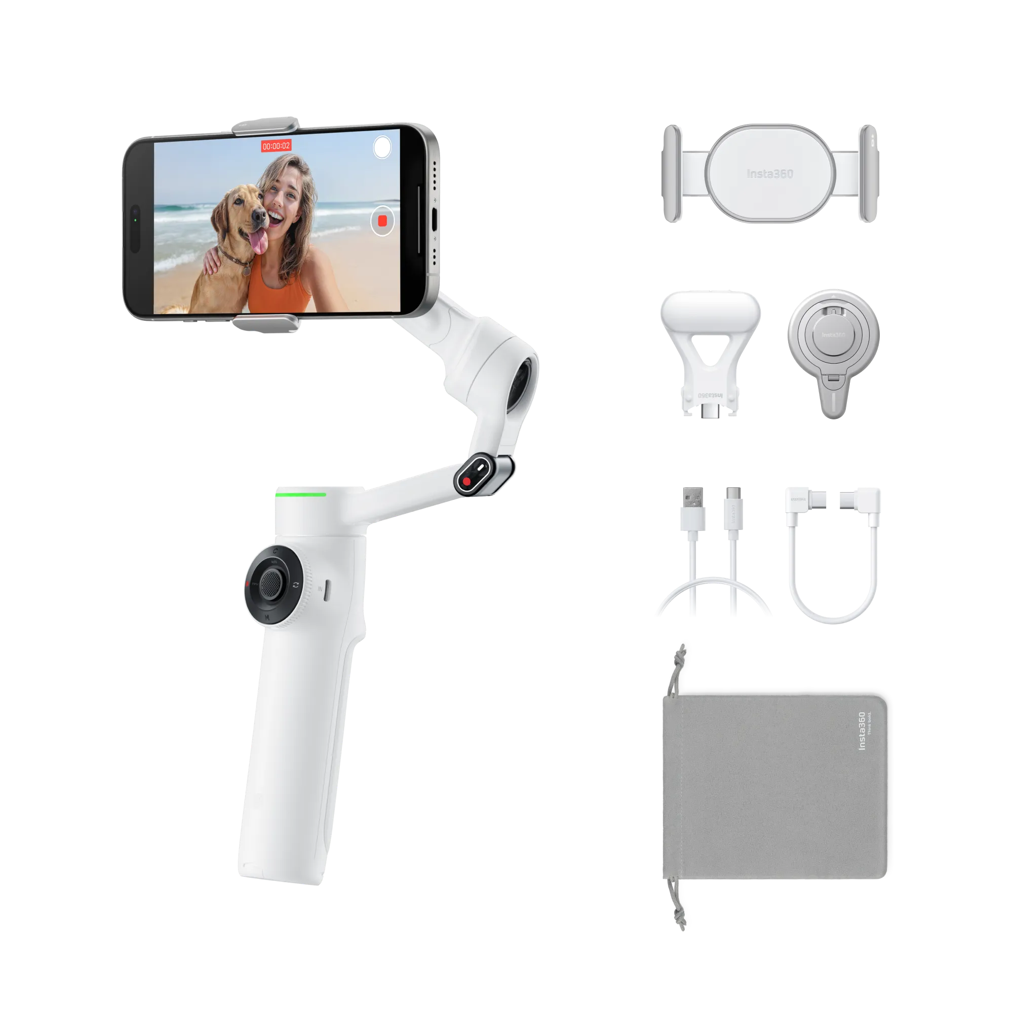 인스타360 Flow 2 Pro 크리에이터 번들 - 상품 이미지