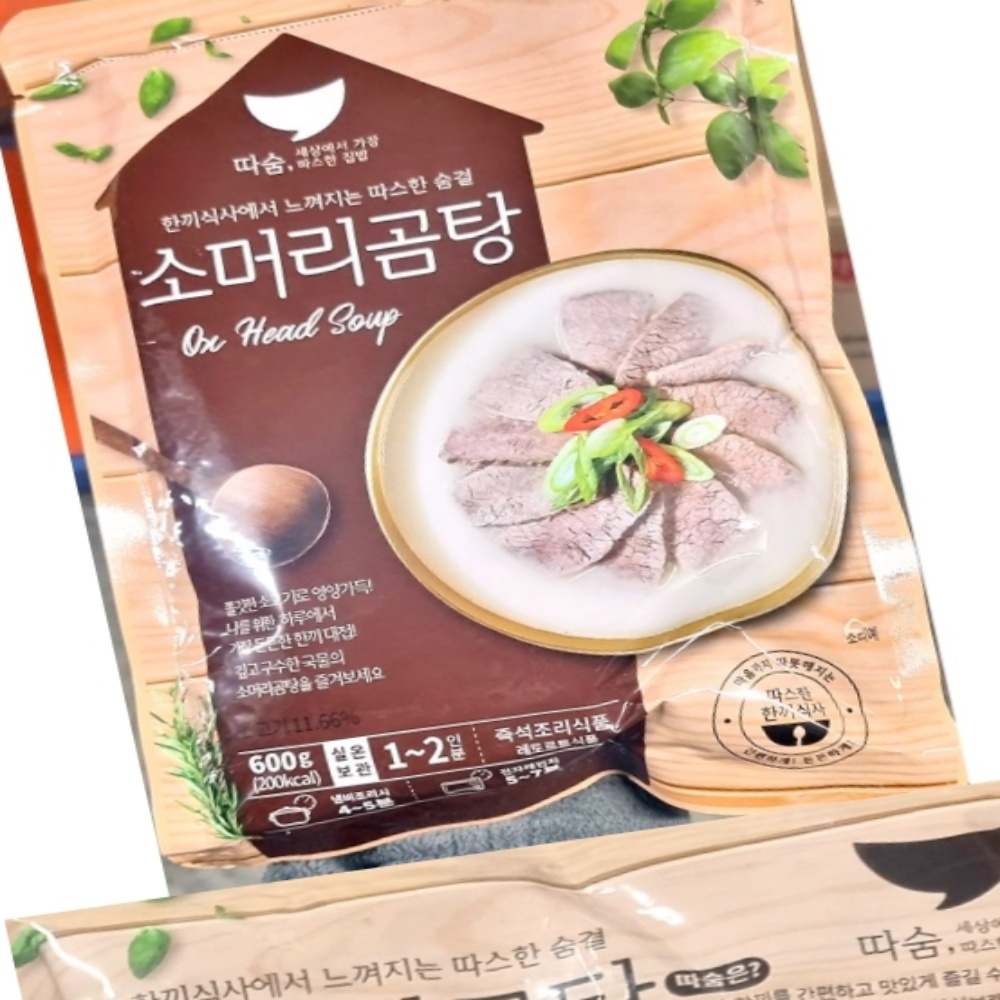 선미 소머리 곰탕 600g X5 : 유장군스토리