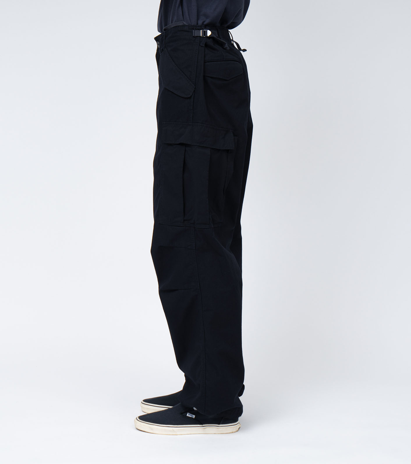 나나미카 카고 팬츠 S25SC089 남녀공용 캐쥬얼 데일리 드로우 스트링 팬츠 - 상세 이미지 5