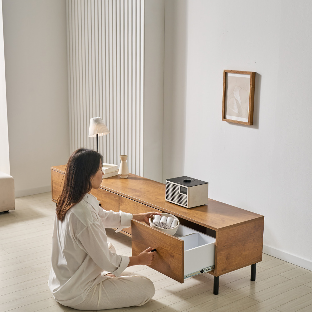 루이 폭좁은거실장 슬림거실장 미니tv다이 원룸티비다이