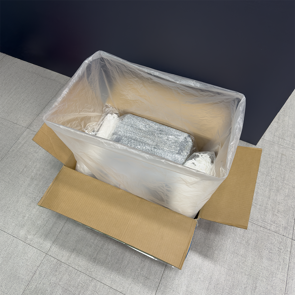 HD 비닐봉투 M자형 박스포장속지 재활용 다용도 반투명 대형비닐 50L, 100매, 1개