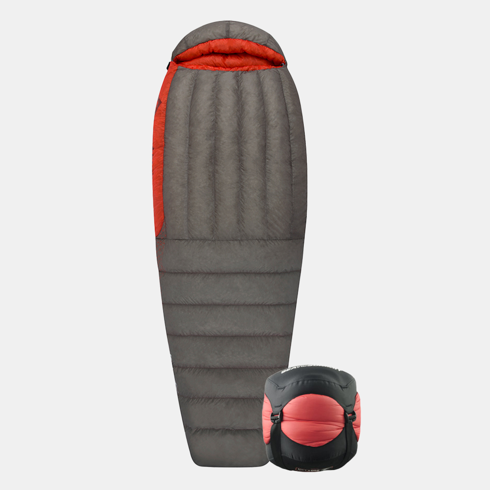 씨투써밋 플레임 FM2 -4도 여성용 침낭 백패킹 캠핑 RG, 다크레드