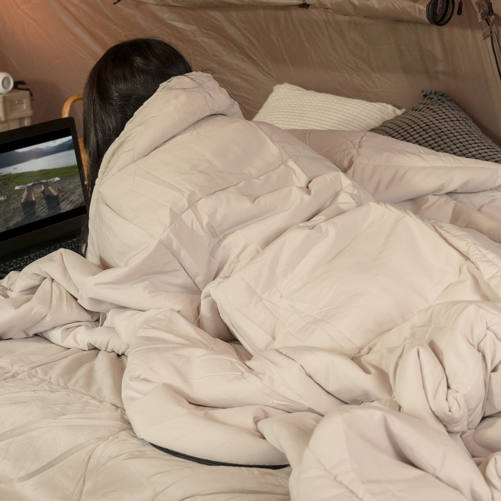 로티캠프 침낭 동계 이불 캠핑 겨울 극동계 사계절 CSB-4.9kgSET