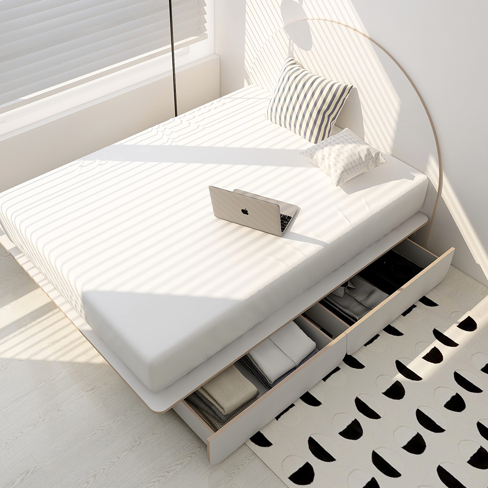 누어 룬드 아크 반원헤드 수납침대 프레임 싱글 슈퍼싱글 S/SS