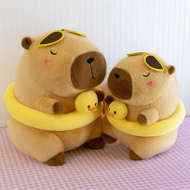 구쯔야 카피바라 쉐프바라 30cm 귀여운 큰인형 동물 인형 애니멀 - 상세 이미지 5