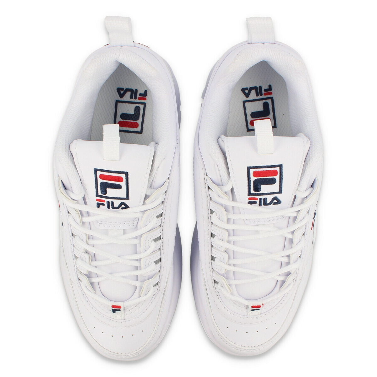 휠라 FILA 우먼스 디스럽터2 웨지 통굽 스니커즈 WFW22044 125 화이트 - 상세 이미지 2