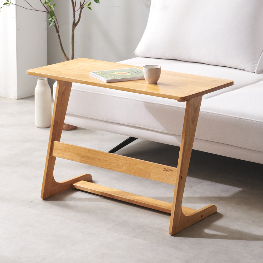 사이드테이블 노트북 미니 간이 원목 소파 테이블 거실 보조책상 600