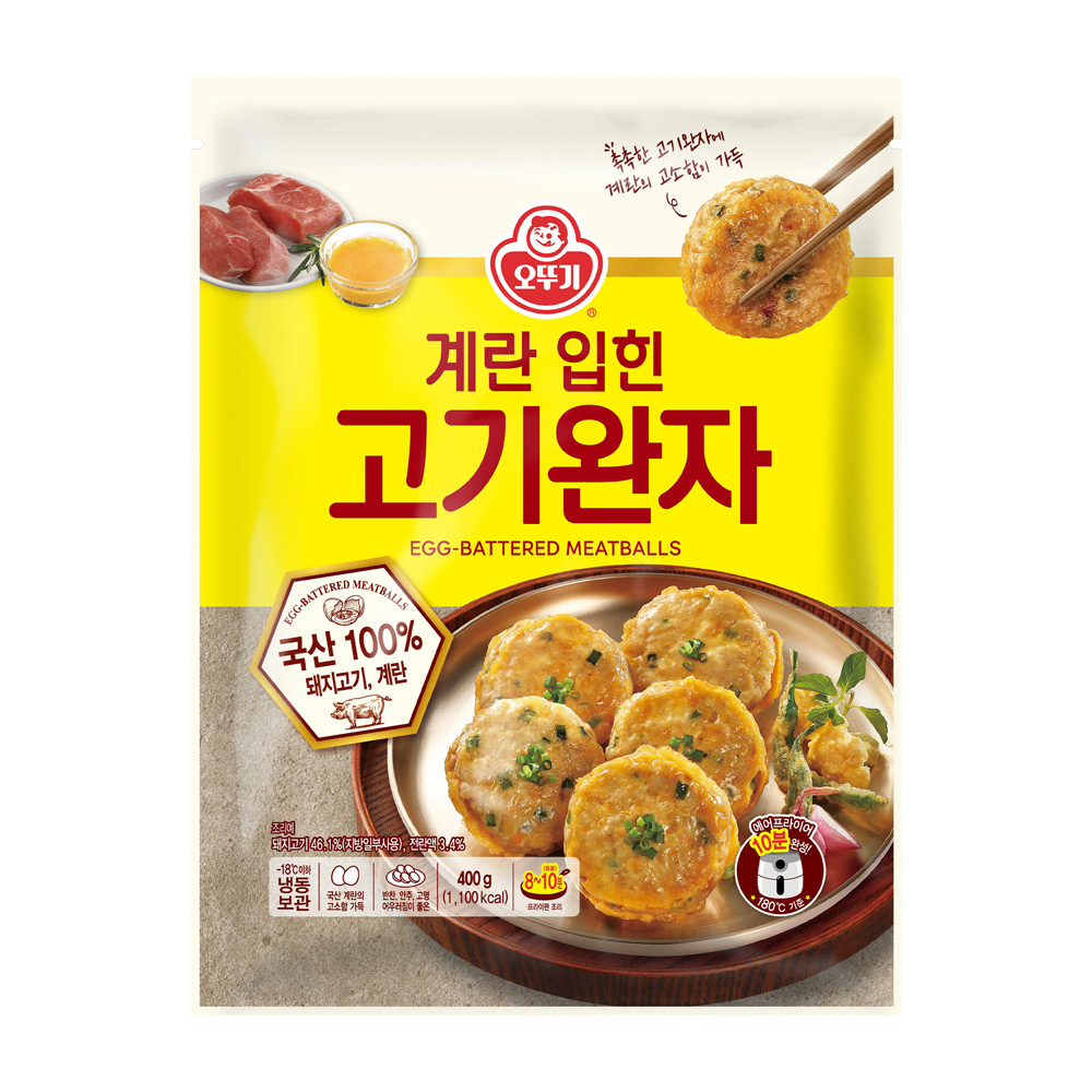 오뚜기 계란입힌 고기완자 400g - 상품 이미지