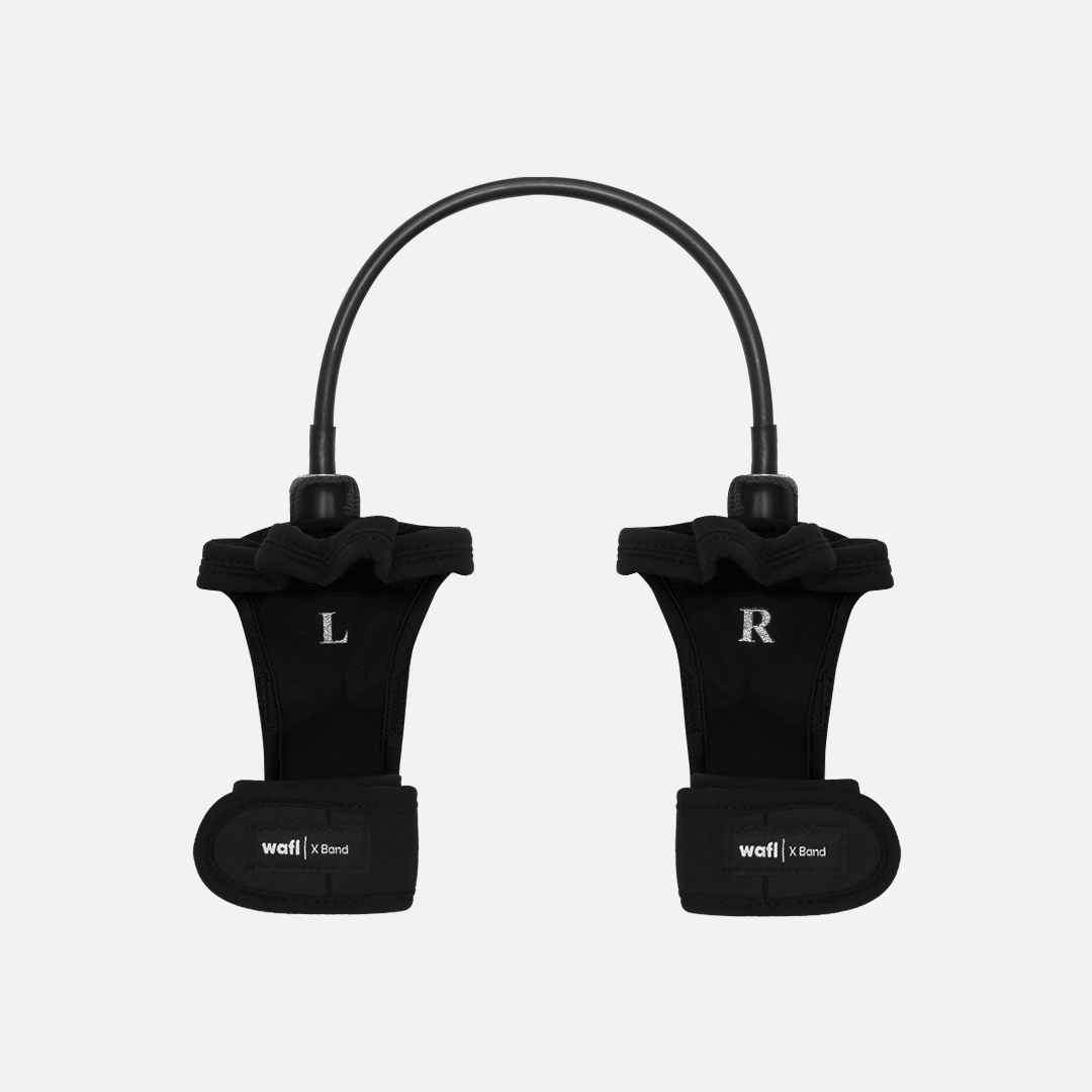 wafl 엑스밴드 그립 Light 글러브형 튜빙 라텍스 근력 밴드 바레도구 바레 운동 - 상품 이미지