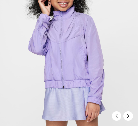 국내매장판 나이키 주니어 스포츠웨어 윈드러너 루즈 재킷 SD3 FN8656-515