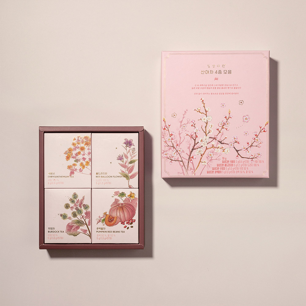 일상다완 전통 산야차 쁘띠 (4종,총 20입) 이미지 7