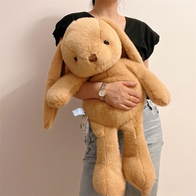 알록달록 파스텔토끼 러블리 봉제인형 부드러운 좋은느낌 애착인형 - 상세 이미지 3