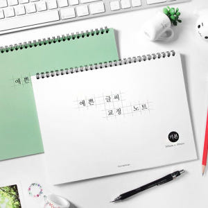 글씨체교정 글씨교정책 치매예방 펜글씨 교본 초등 필사 성인 한글 쓰기 실사용 후기 | 효과 있을까? - 상품 이미지 2