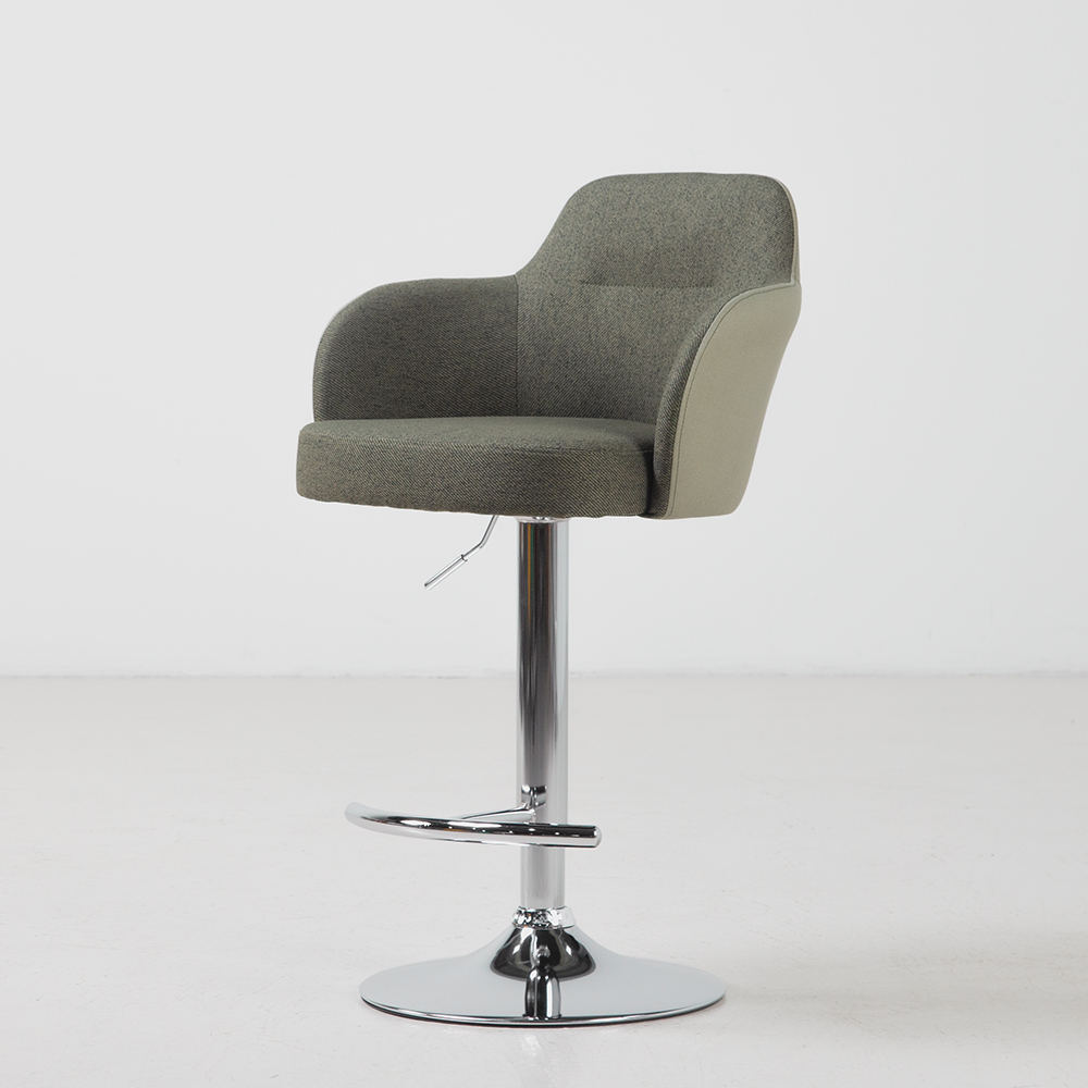 아크 홈바의자 높이조절 회전 높은 바텐 - 상세 이미지 5