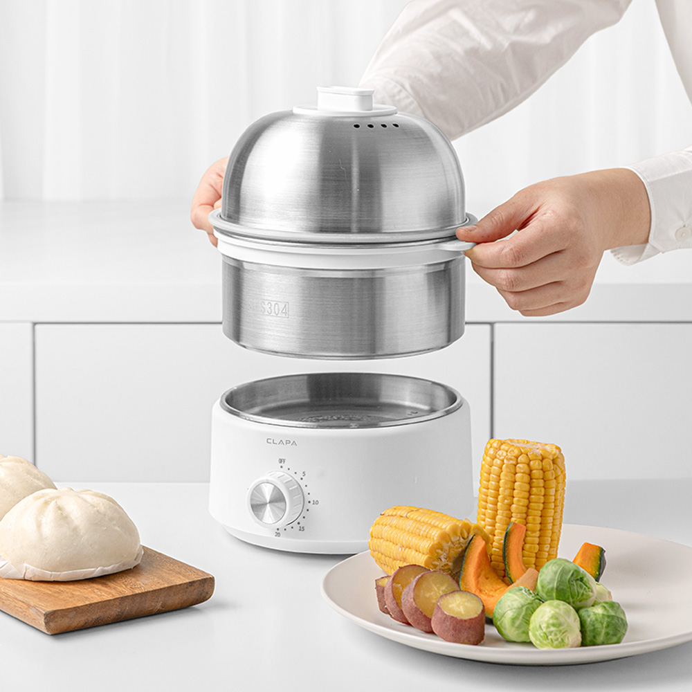 클래파 올스텐 계란찜기 전기찜기 계란삶는기계 호빵 만두 에그쿠커