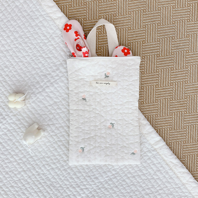 마롤로뜨 100수 국민 기저귀 가방 누빔면 파우치 아기 미니 이너백