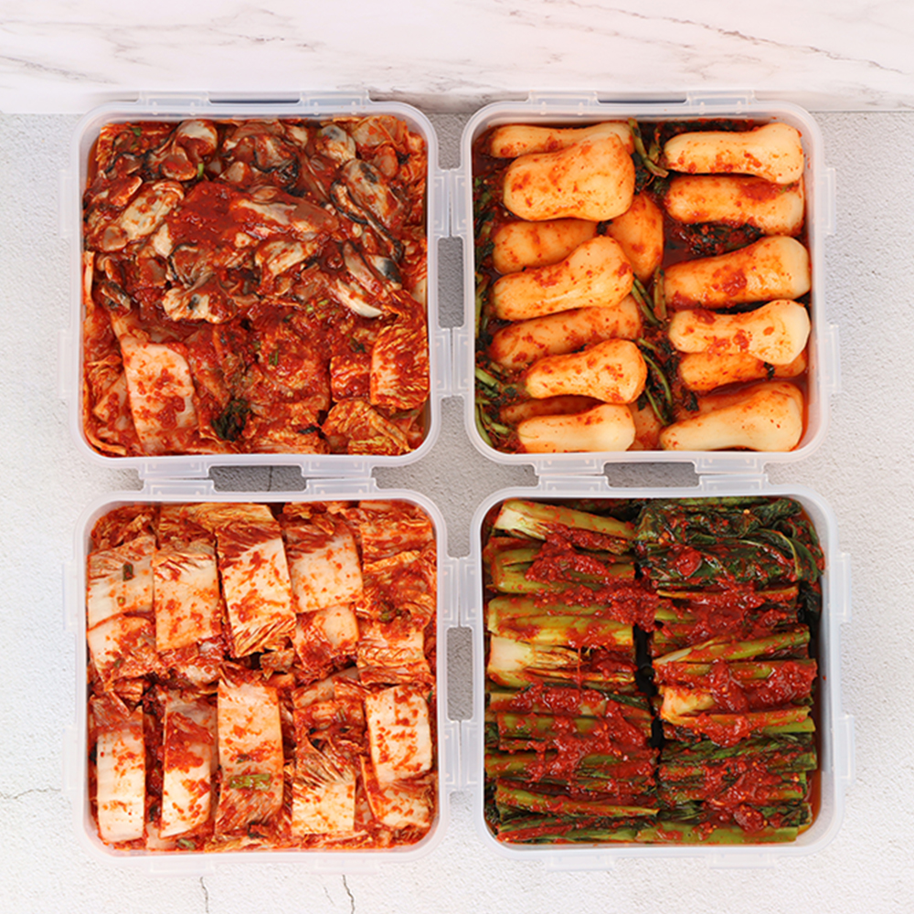 말바우시장 선김치 전라도 국산 썰은 포기 배추 김치 선물세트