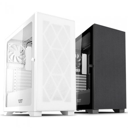 darkFlash DK1000 MESH 강화유리 (화이트) [컴퓨터 PC 케이스 미들타워케이스]