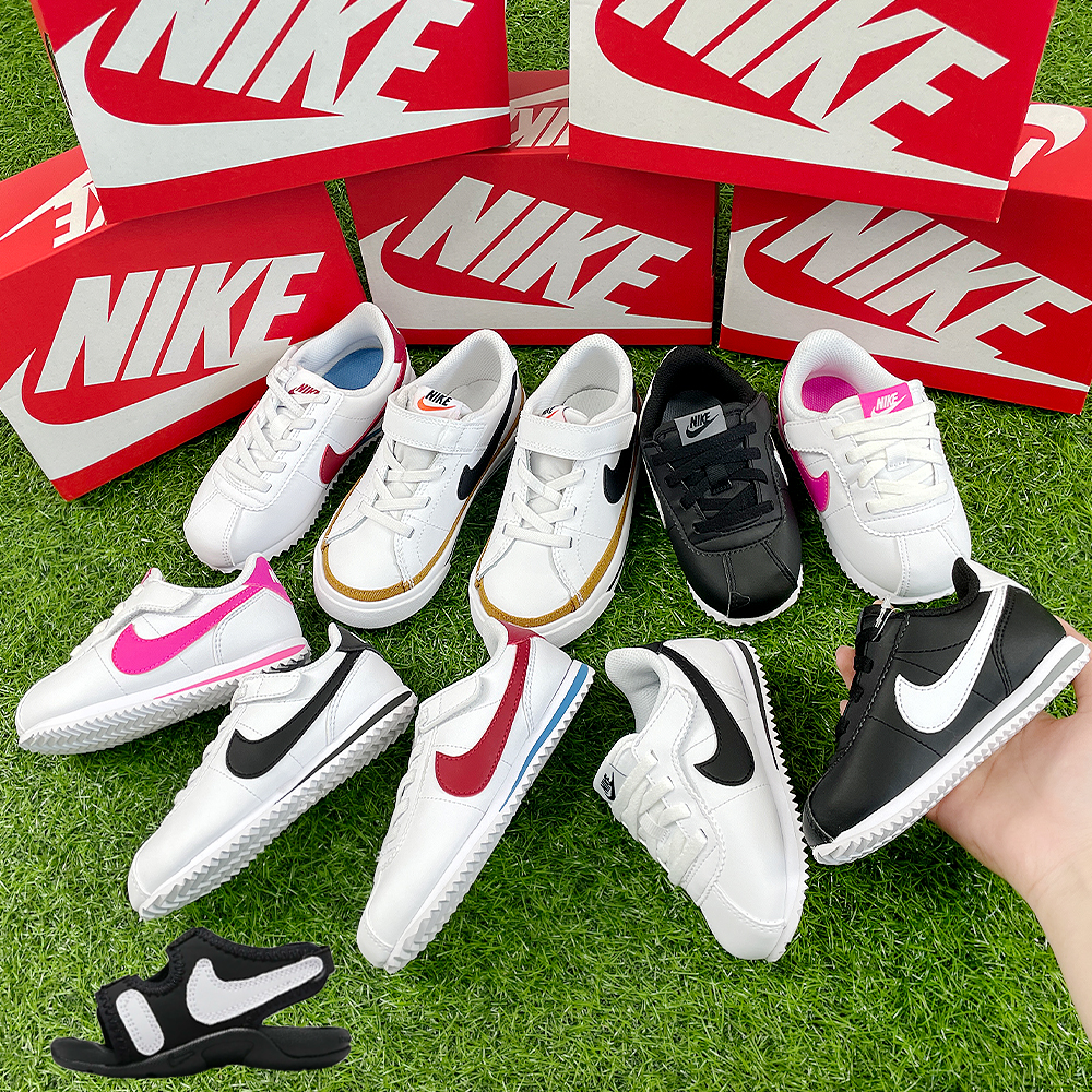 나이키 키즈 운동화 아기 신발 주니어 코르테즈 조던 베이비 에어맥스 선레이 벨크로