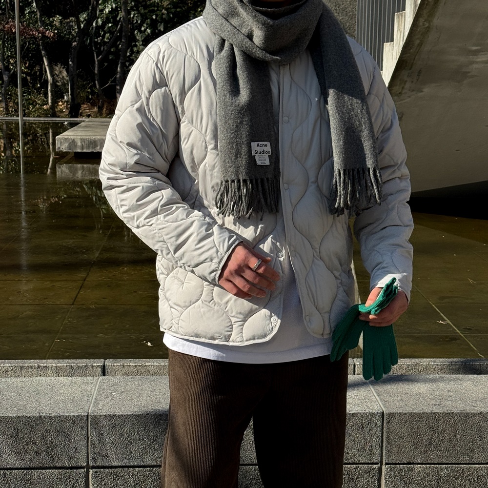 깔깔이 남자퀼팅패딩 남자누빔점퍼 - 상세 이미지 5