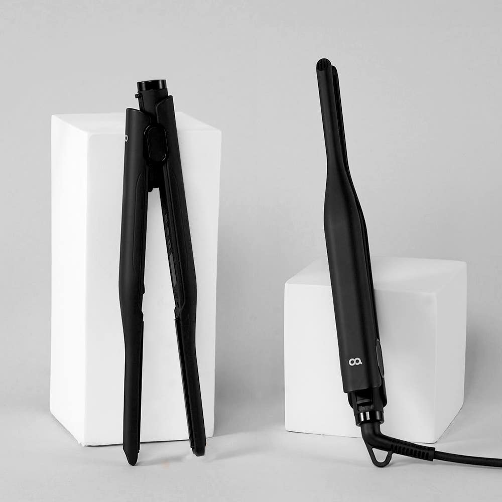 뿌리 볼륨 고데기 디테일