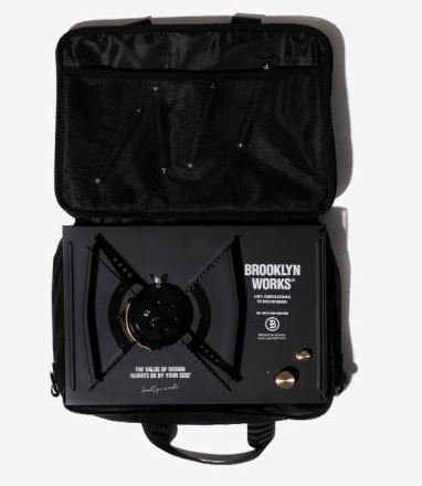 브루클린웍스 버너 원버너 플레이트 igt 이소가스 캠핑 가스 스토브 전용가방포함