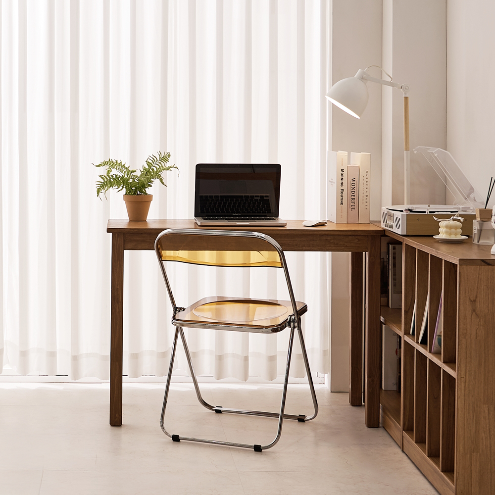 루어스 책상겸테이블 1100 안방 거실 원룸 공간활용 작은 책상