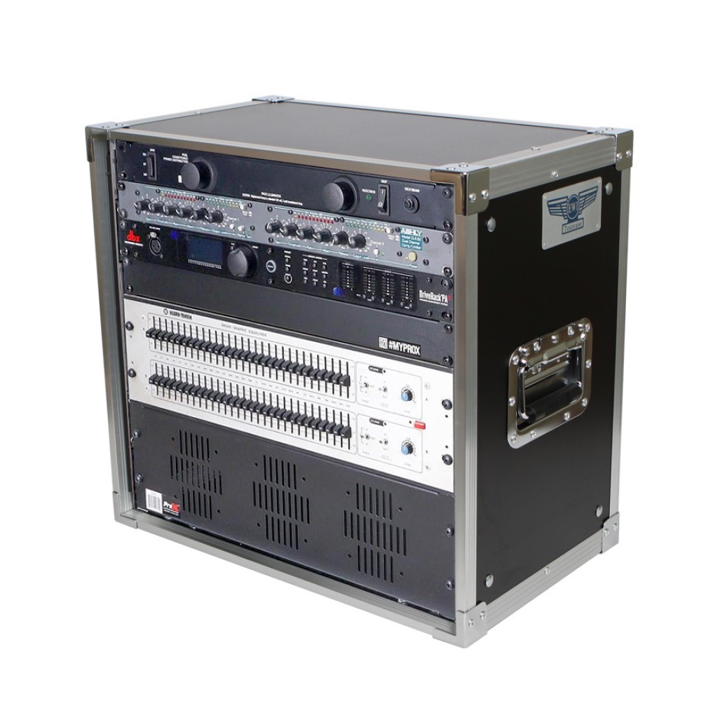 EWI E10UEF 이펙터 랙 케이스 10U 음향기기 이펙터 아웃보드 이동식 장비 보호 - 상세 이미지 2