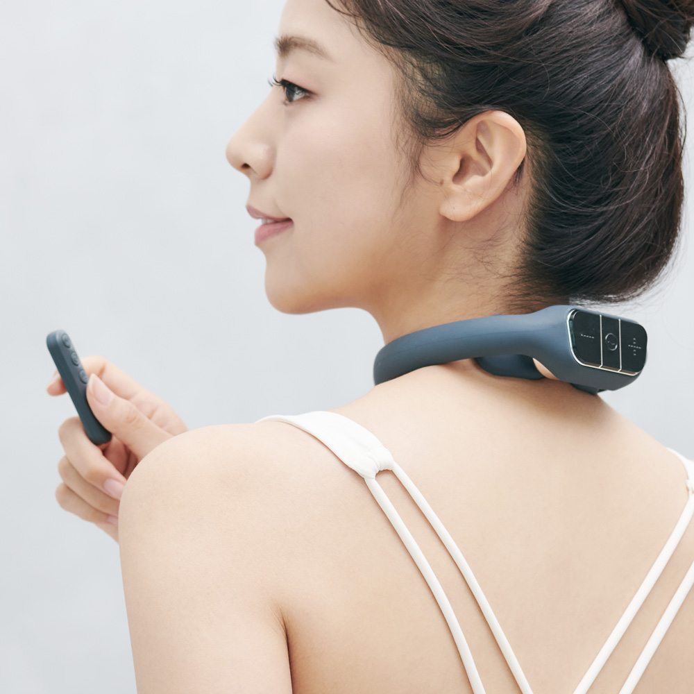 루오딘 저주파 온열 EMS 목 마사지기 승모근 안마기 ML-00401 - 상세 이미지 3