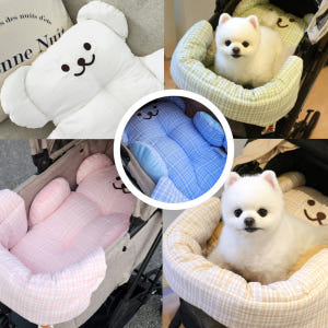 강아지 유모차 쿠션 겨울 개모차 방석 라이너세트 베어 유모차 가드 라이너... 솔직 후기 | 실제 사용자 리뷰 총정리 - 상품 이미지 1
