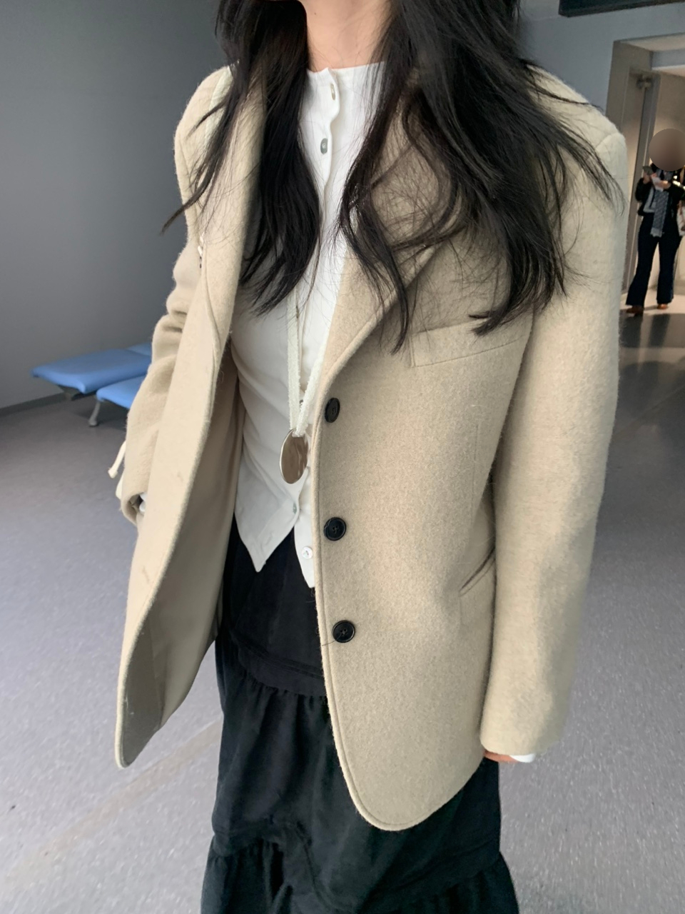 스브 알파카 하프코트 자켓 2colors 상세 이미지 101