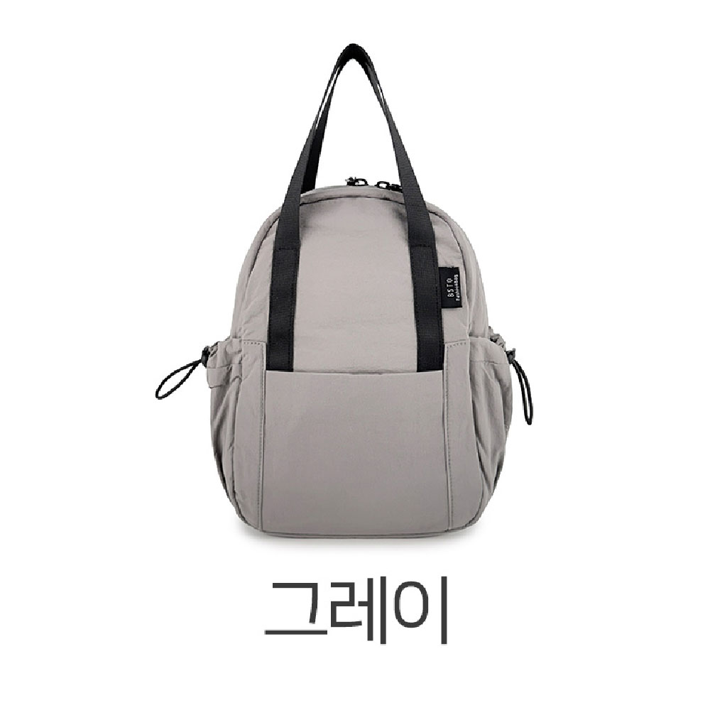 가벼운 나일론 슬링크로스 미니 백팩 가방 간편한 작은 백팩 엄마 나들이 외출 등에메는가방 이미지 6
