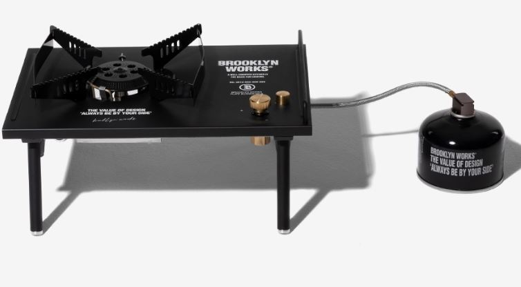 브루클린웍스 버너 원버너 플레이트 igt 이소가스 캠핑 가스 스토브 전용가방포함