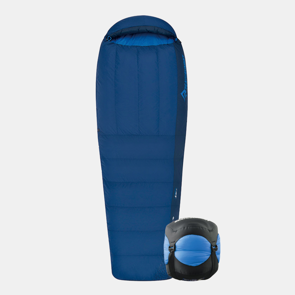 씨투써밋 트렉 -8도 다운 침낭 캠핑 백패킹 경량 동계 RG, 블루