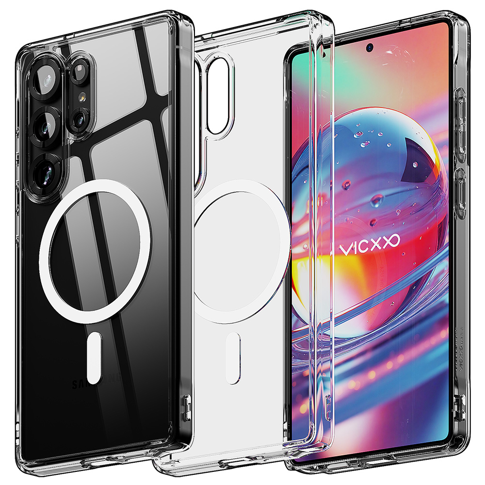 빅쏘 레빅터프 맥세이프 케이스 투명, 갤럭시S25 울트라