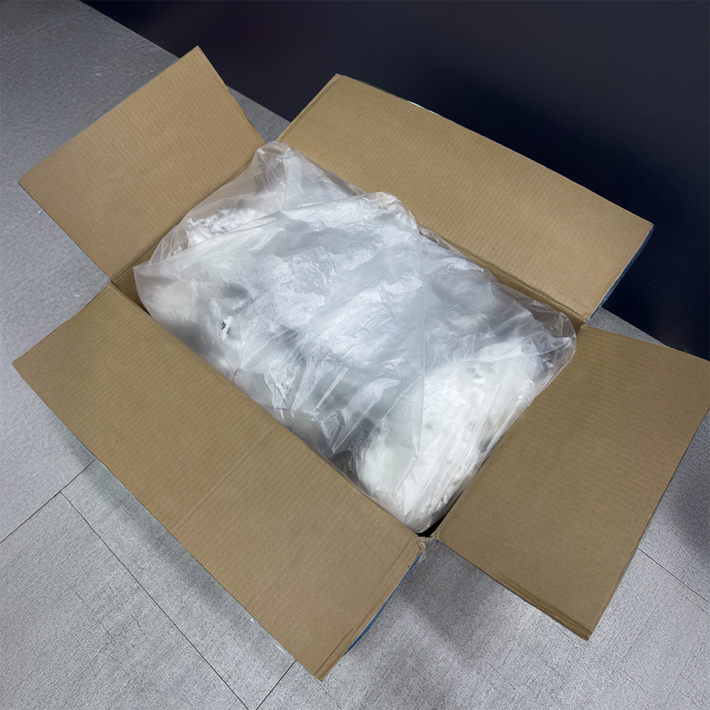 HD 비닐봉투 M자형 박스포장속지 재활용 다용도 반투명 대형비닐 50L, 100매, 1개