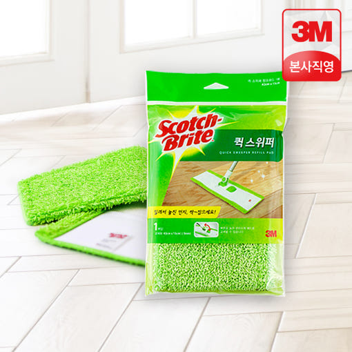 3M 스카치브라이트 퀵 스위퍼 막대걸레 리필