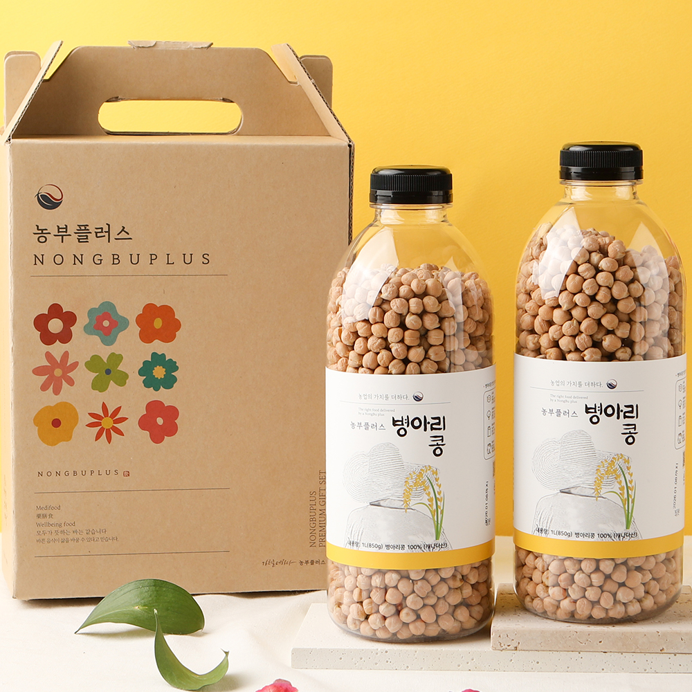 병아리콩 렌틸콩 잡곡 현미 2종 선물세트 농부플러스 이미지 3