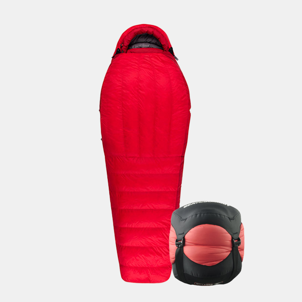 씨투써밋 알파인 AP2 -20도 침낭 백패킹 경량 캠핑 RG, 레드
